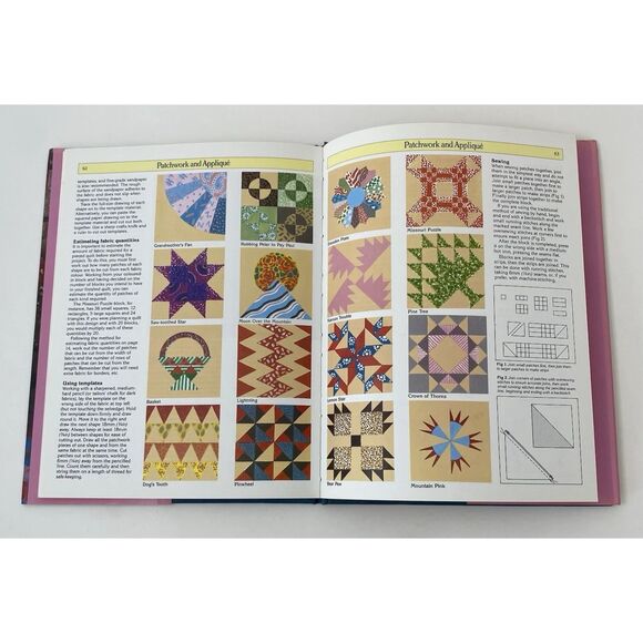 Learn Patchwork Paperback Lynette M. Symes - Picture 8 of 12